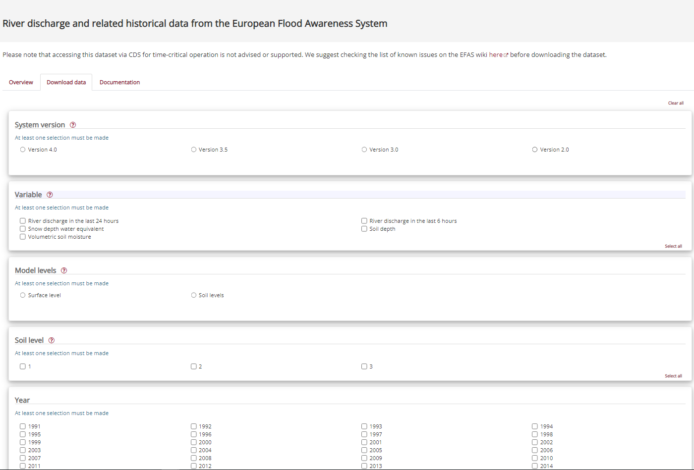 Copernicus Emergency Management Service - CEMS > CDS - How to Download > image2022-2-8_11-0-49.png