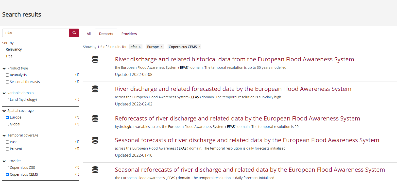 Copernicus Emergency Management Service - CEMS > CDS - How to Download > image2022-2-8_9-58-39.png